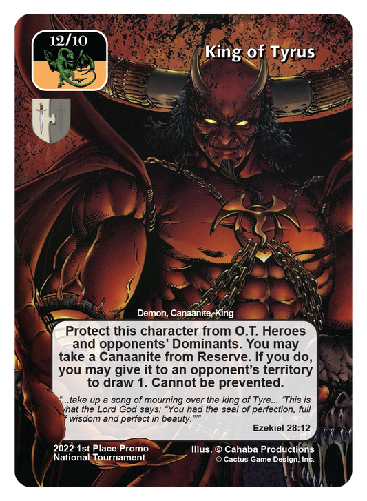 King of Tyrus (2022 National - 1st Place) (Promo)