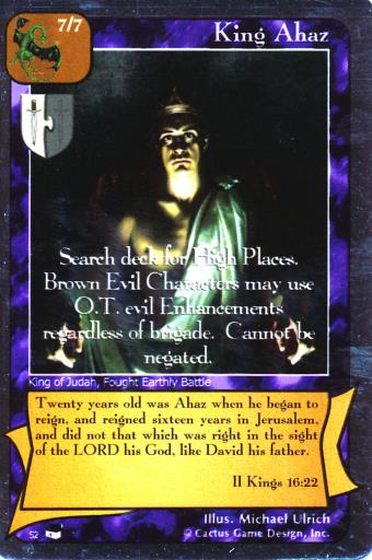 King Ahaz (TxP) - Your Turn Games