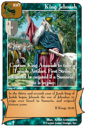 King Jehoash (RoA) - Your Turn Games