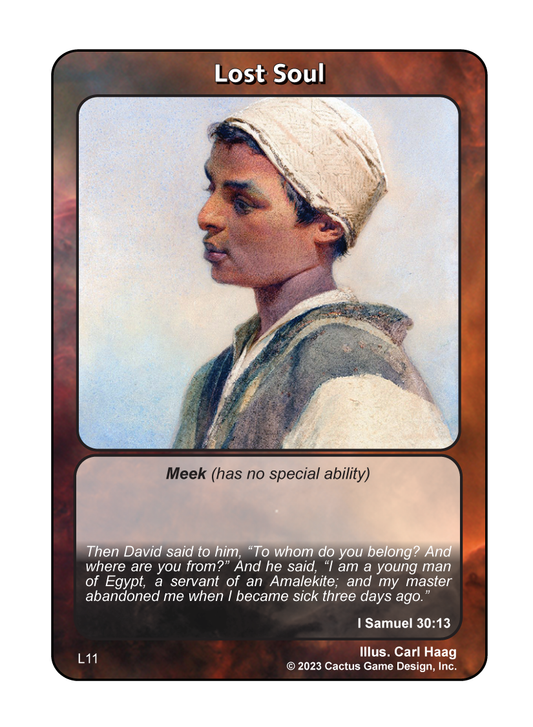 Lost Soul (I Samuel 30:13) (L Deck) - Your Turn Games