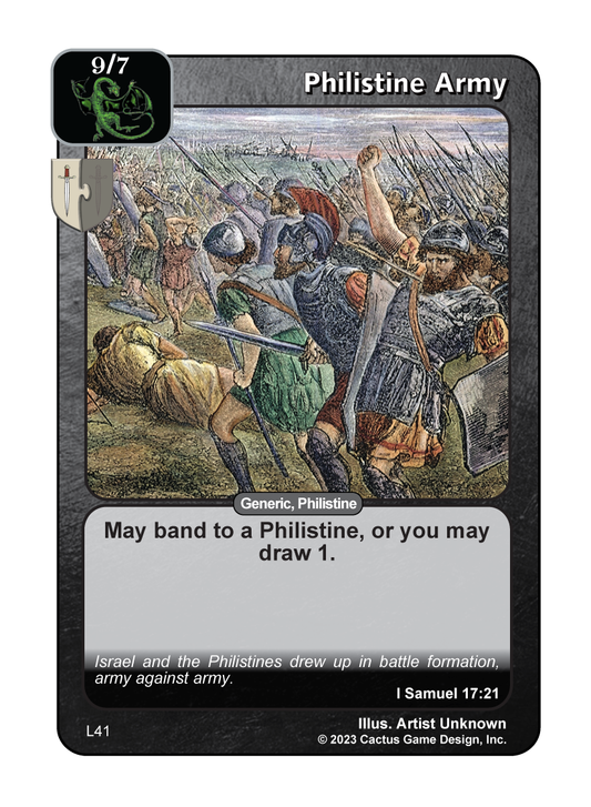 Philistine Army (L Deck) - Your Turn Games