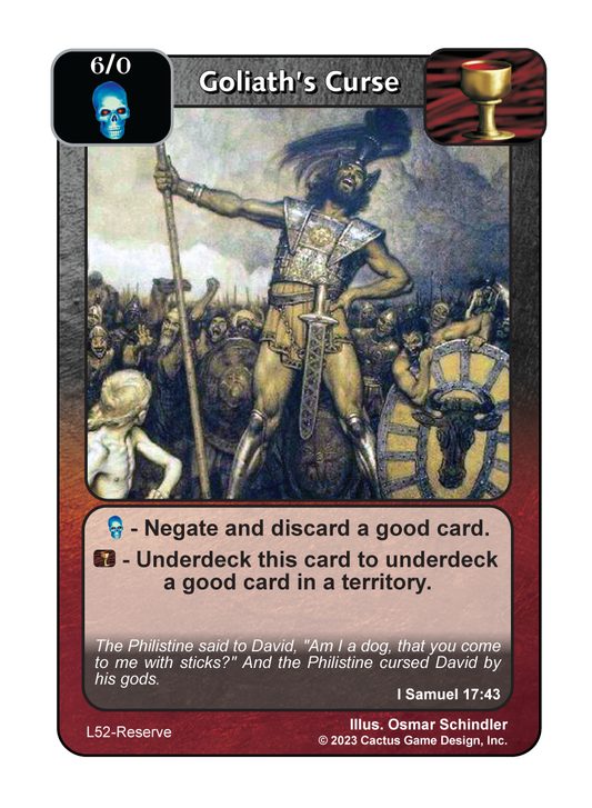 Goliath's Curse (L Deck) - Your Turn Games