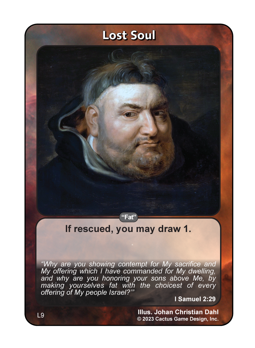 Lost Soul "Fat" (I Samuel 2:29) (L Deck) - Your Turn Games