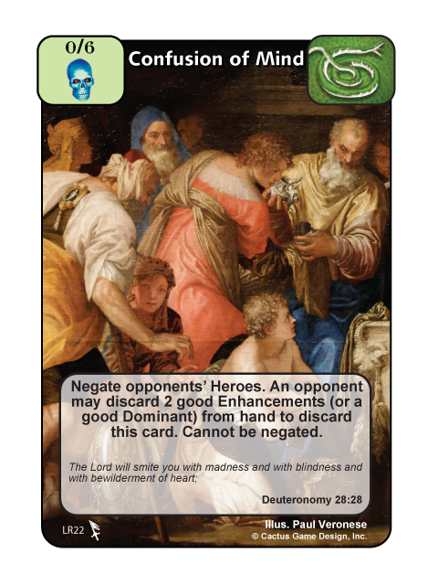 Confusion of Mind (Legacy Rare) - Your Turn Games