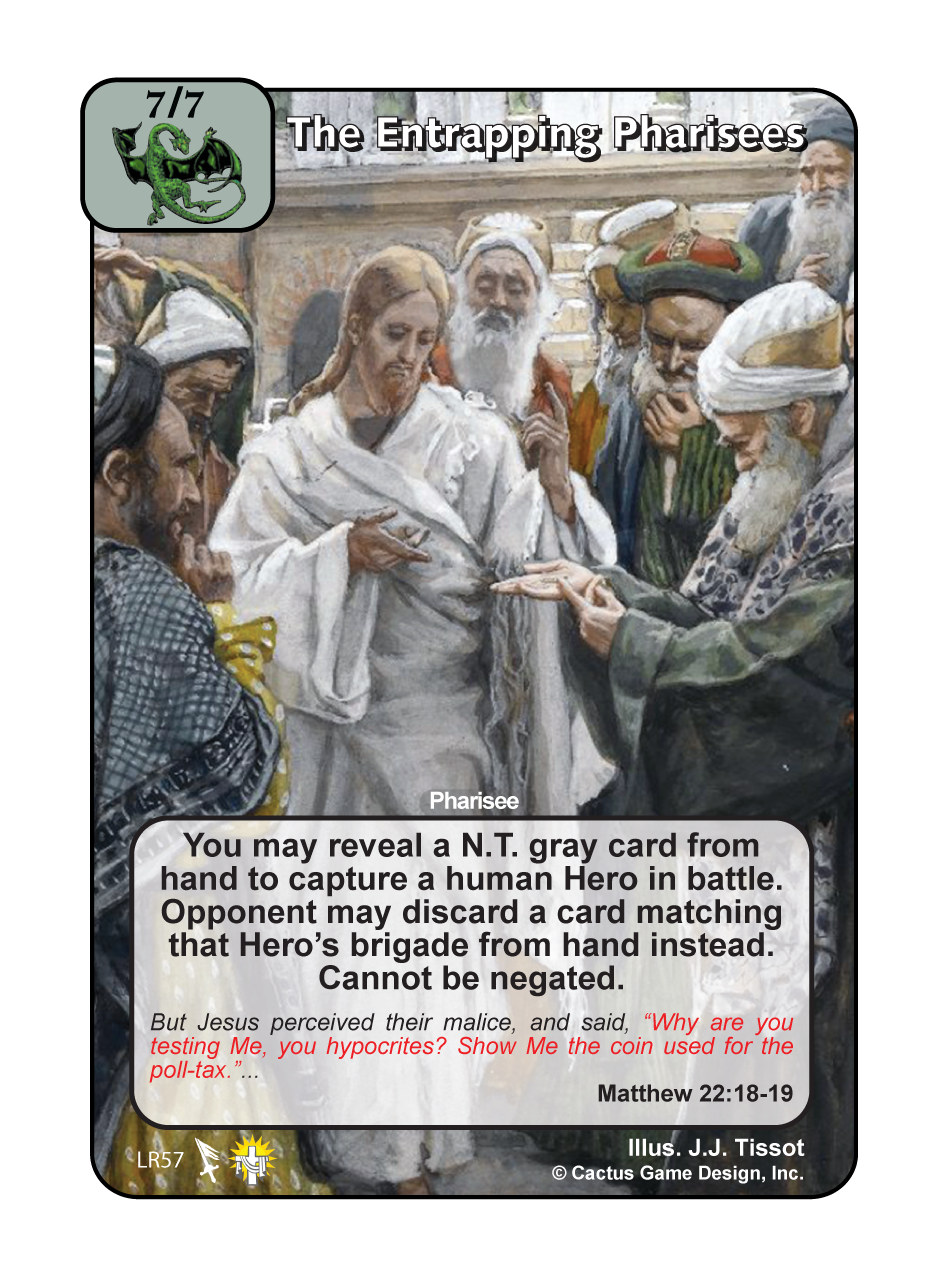 The Entrapping Pharisees (Legacy Rare) - Your Turn Games