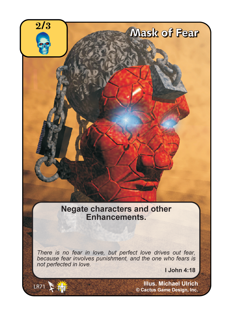 Mask of Fear (Legacy Rare) - Your Turn Games