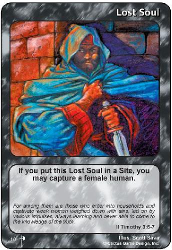 Lost Soul (II Timothy 3:6-7) “Tempter” (PC) - Your Turn Games