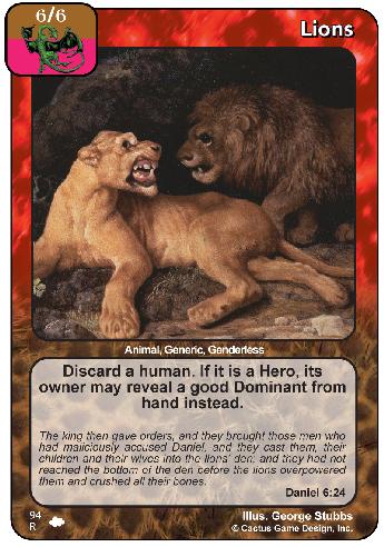 Lions (CoW) - Your Turn Games