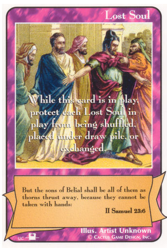 Lost Soul (II Samuel 23:6) “Thorns” (Pi) - Your Turn Games