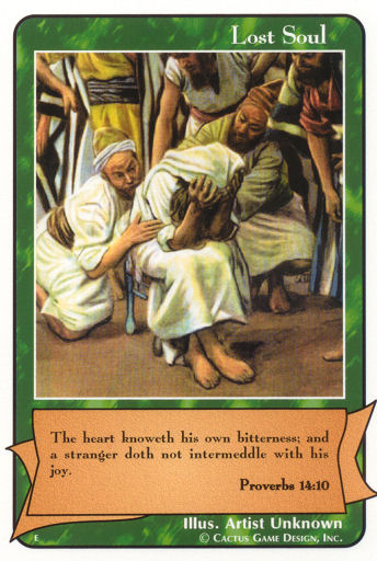 Lost Soul (Proverbs 14:10) (E Deck) - Your Turn Games
