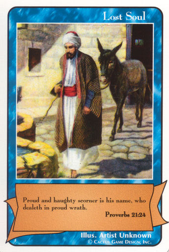 Lost Soul (Proverbs 21:24) (F Deck) - Your Turn Games