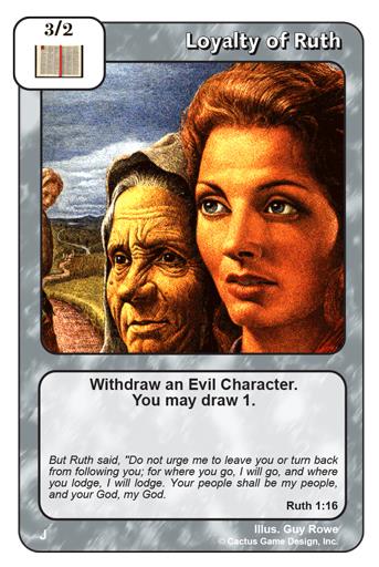 Loyalty of Ruth (J Deck) - Your Turn Games