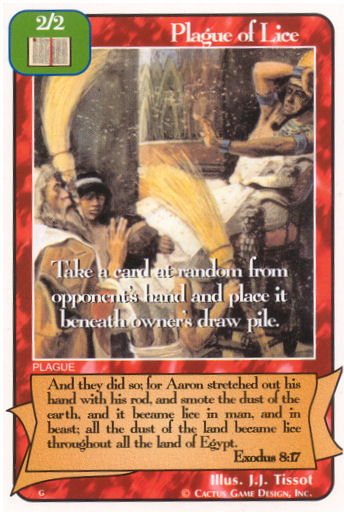 Plague of Lice (G Deck) - Your Turn Games