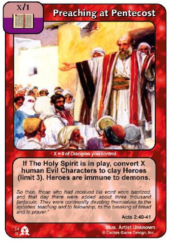 Preaching at Pentecost (EC) - Your Turn Games