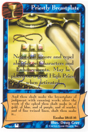 Priestly Breastplate (Pi) - Your Turn Games
