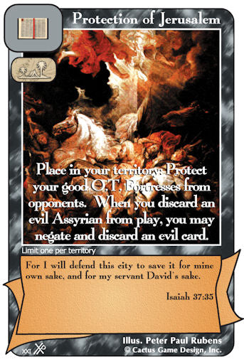 Protection of Jerusalem (FooF) - Your Turn Games