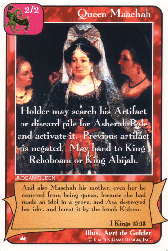 Queen Maachah (Ki) - Your Turn Games