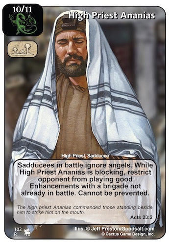 High Priest Ananias (RoJ-Alternate Border)