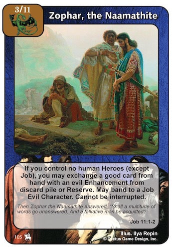 Zophar, the Naamathite (RoJ-Alternate Border)
