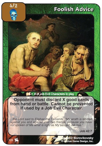 Foolish Advice (RoJ-Alternate Border)