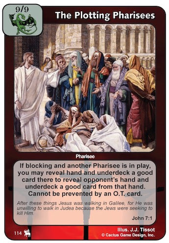 The Plotting Pharisees (RoJ-Alternate Border)