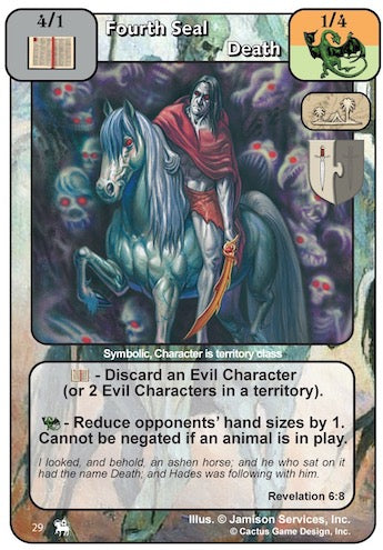 Fourth Seal (Death) (RoJ-Alternate Border)