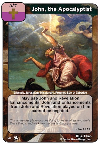 John, the Apocalyptist (RoJ-Alternate Border)