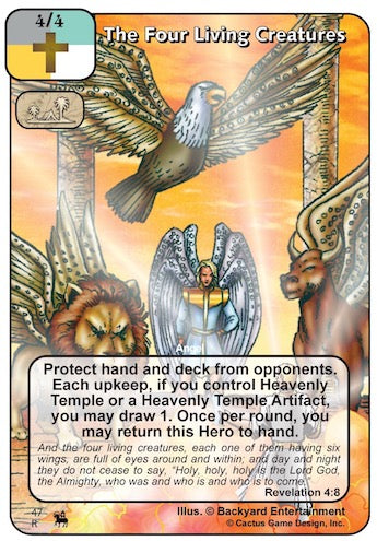 The Four Living Creatures (RoJ-Alternate Border)
