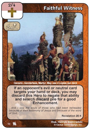 Faithful Witness (RoJ-Alternate Border)