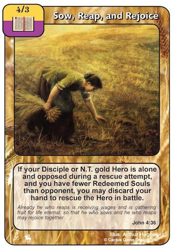 Sow, Reap and Rejoice (RoJ-Alternate Border)