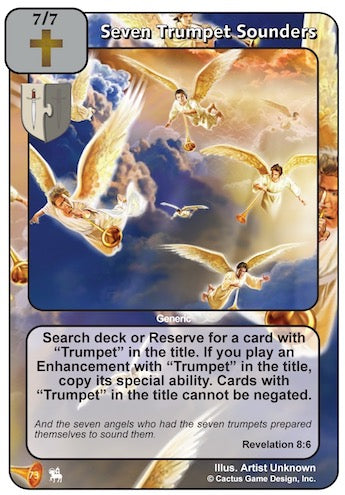 Seven Trumpet Sounders (RoJ-Alternate Border)