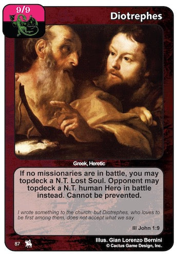 Diotrephres (RoJ-Alternate Border)