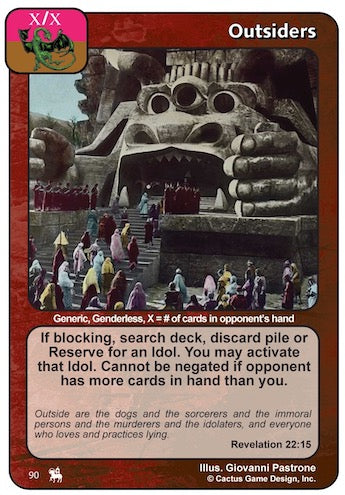 Outsiders (Brown/Crimson) (RoJ-Alternate Border)