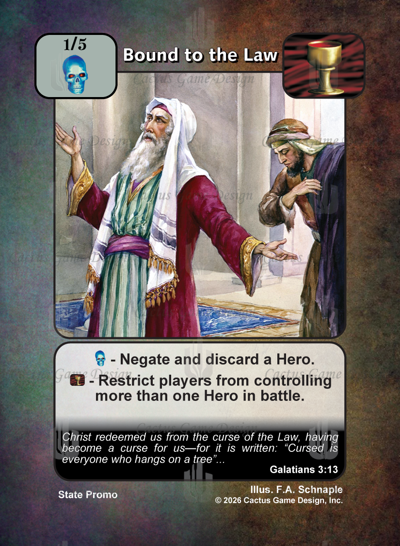 Bound to the Law (Promo) - Your Turn Games