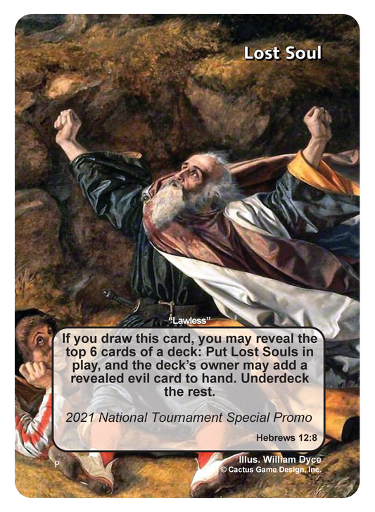 Lost Soul (Hebrews 12:8) “Lawless” (2021 National - 1st Place) (Promo) - Your Turn Games