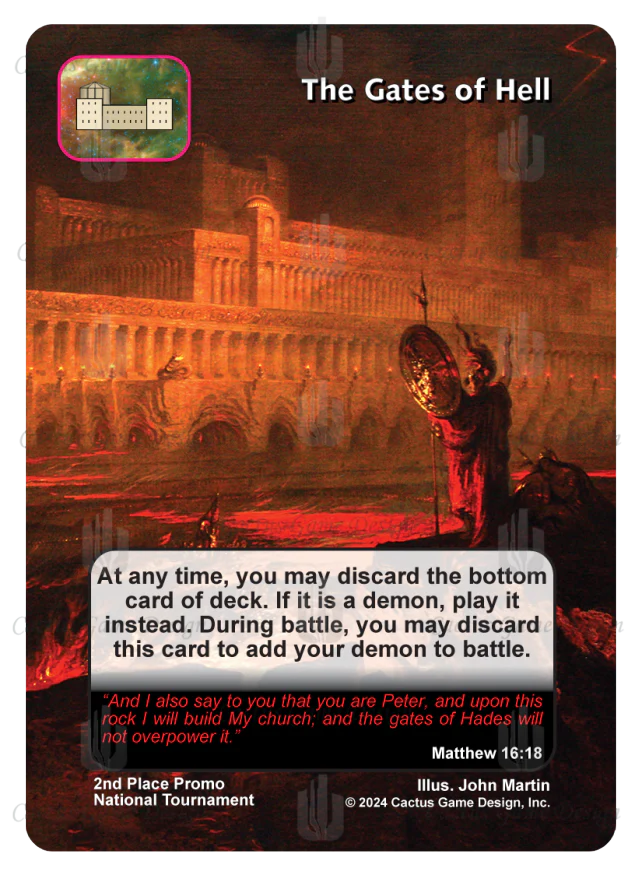 The Gates of Hell (2024 National - 2nd Place) (Promo)