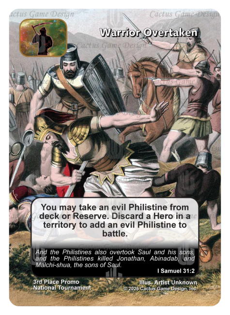 Warrior Overtaken (2026 National Promo-3rd Place)