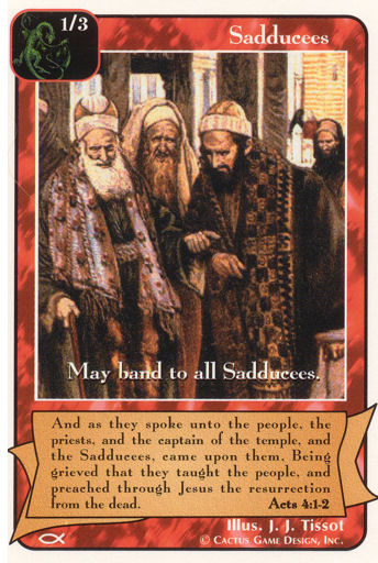 Sadducees (Trio) (Ap) - Your Turn Games