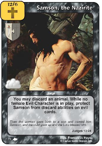 Samson, the Nazirite (CoW) - Your Turn Games
