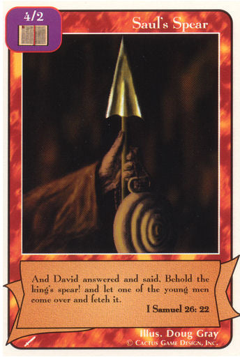 Saul's Spear (Wa) - Your Turn Games