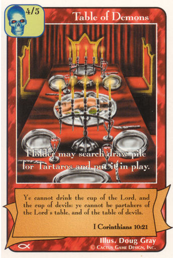 Table of Demons (Ap) - Your Turn Games
