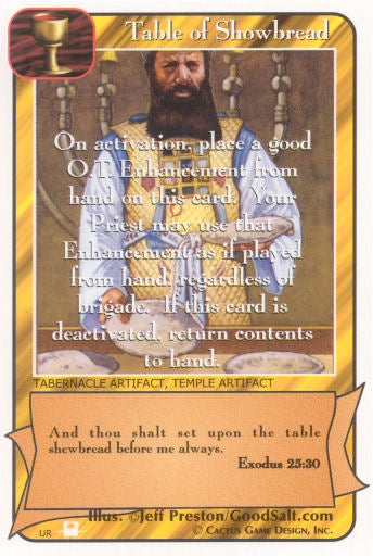 Table of Showbread (Pi) - Your Turn Games