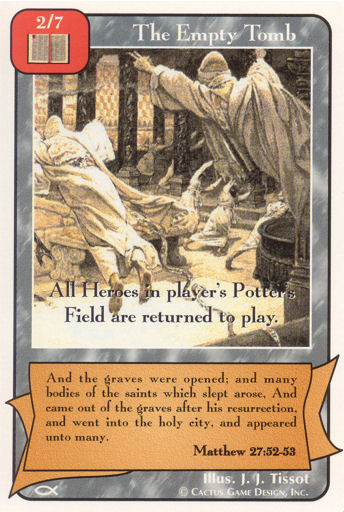 The Empty Tomb (Ap) - Your Turn Games