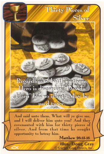 Thirty Pieces of Silver (Ap) - Your Turn Games