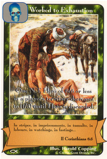 Worked to Exhaustion (Ap) - Your Turn Games