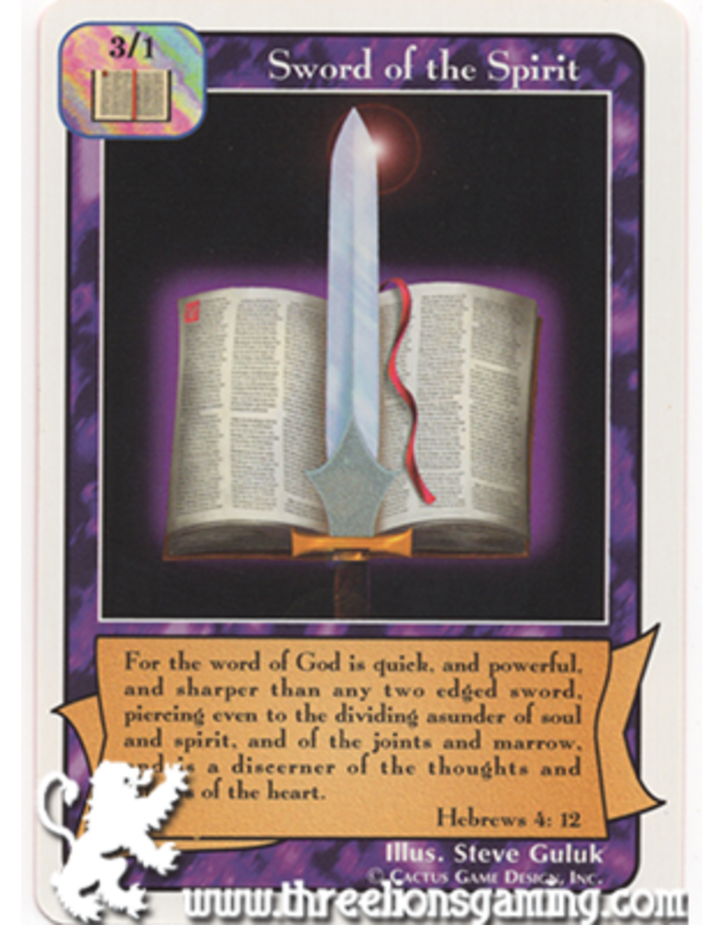 Sword of the Spirit (D Deck)