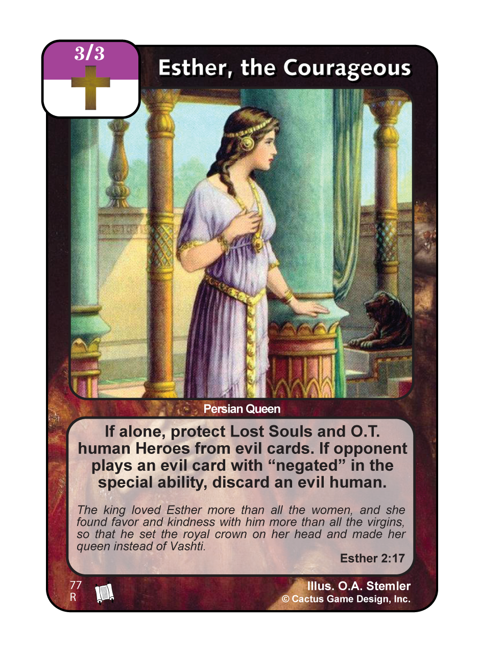 Esther, the Courageous (PoC) - Your Turn Games