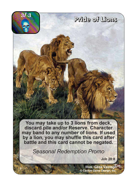 Pride of Lions (Promo) - Your Turn Games