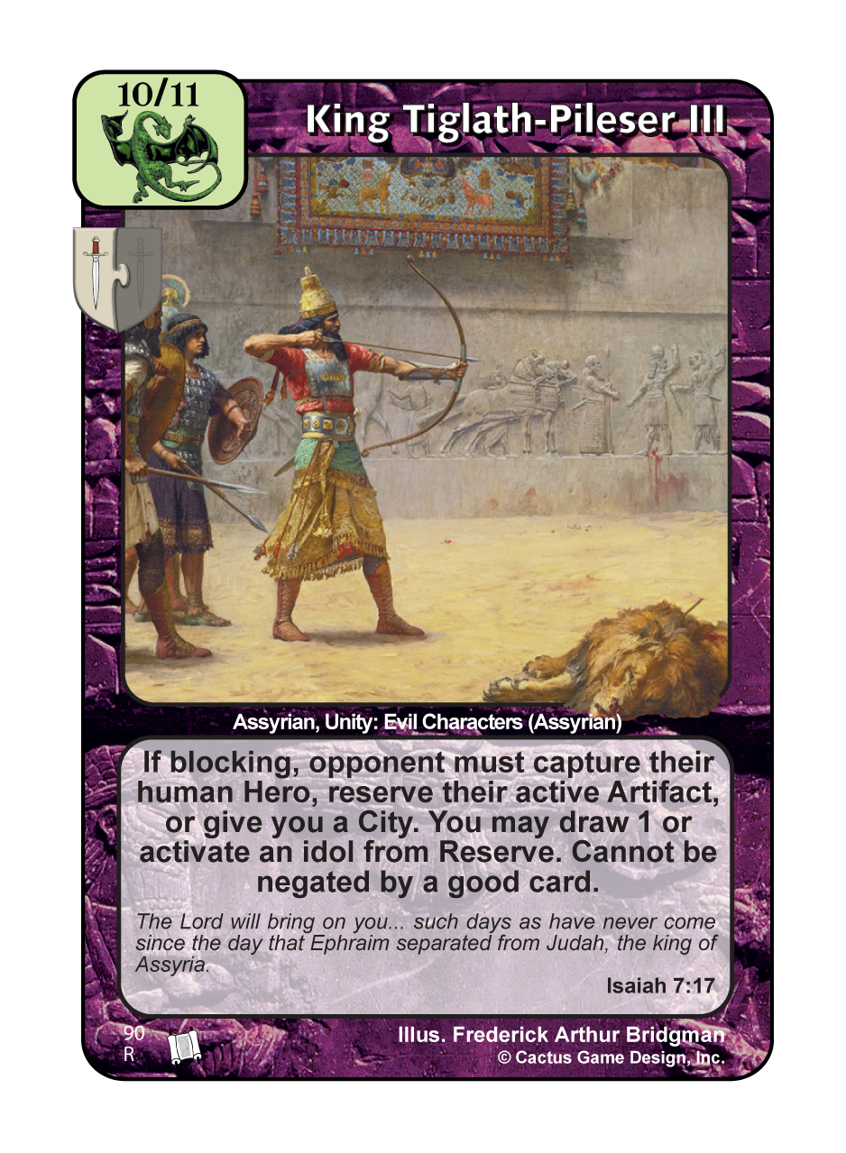 King Tiglath-Pileser III (PoC) - Your Turn Games