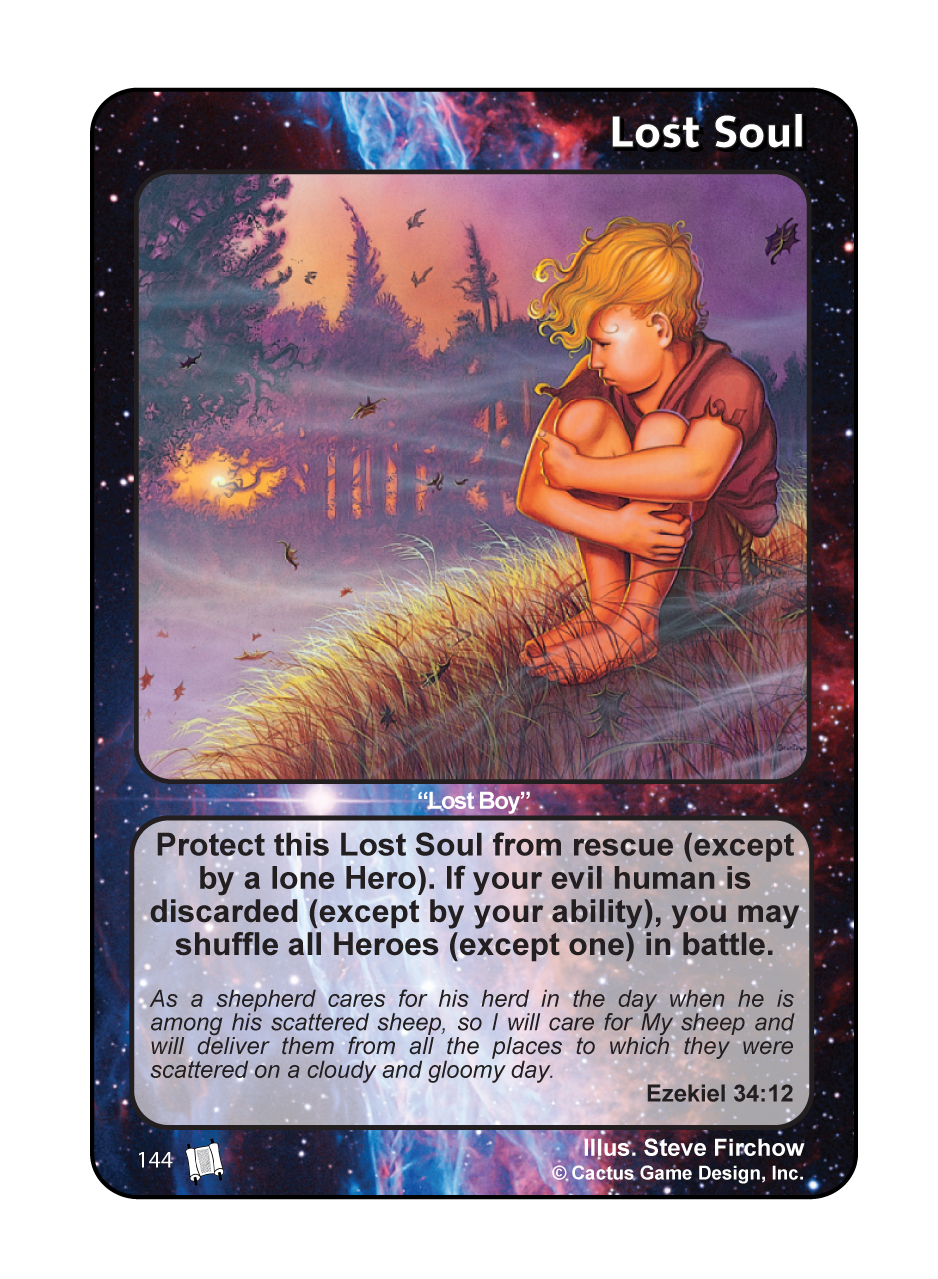 Lost Soul (Ezekiel 34:12) "Lost Boy" (PoC) - Your Turn Games